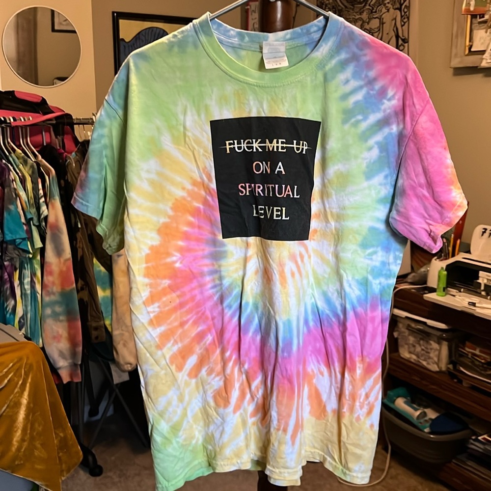 Size Large Tie Dye Alison Wonderland FMUOASL TShirt